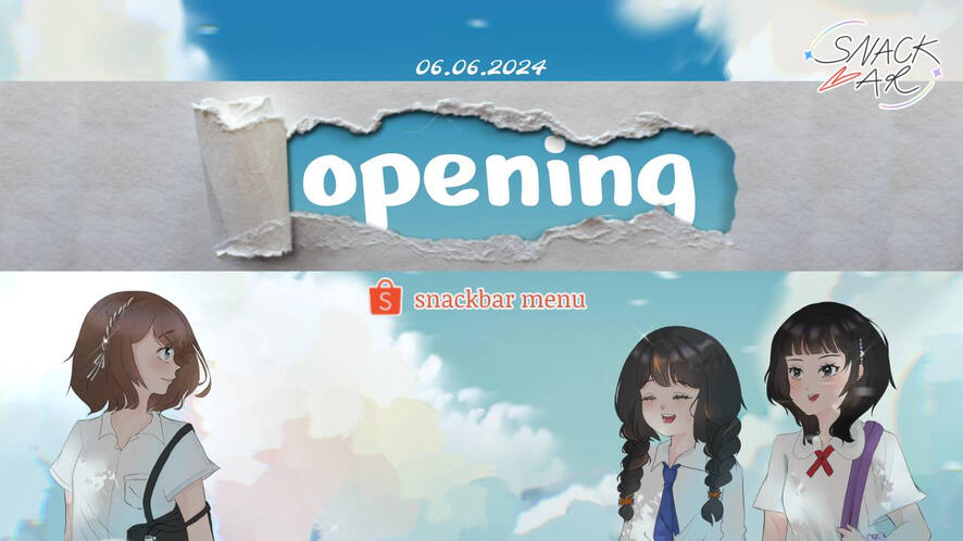 ⊹ ♡ ⊹ พวกเรา SnackBar มีร้านค้าใน Shopee แล้วนะคะ ⋆𐙚₊˚⊹♡